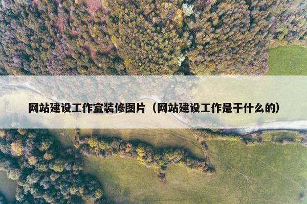 网站建设工作室装修图片（网站建设工作是干什么的）