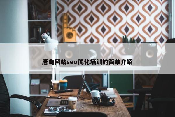 唐山网站seo优化培训的简单介绍