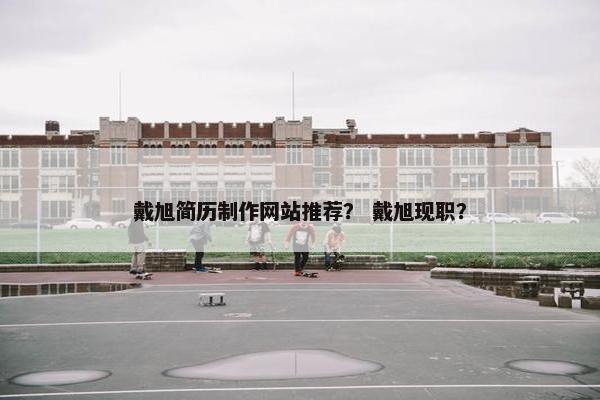 戴旭简历制作网站推荐？ 戴旭现职？