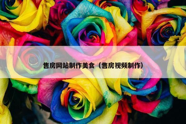 售房网站制作美食（售房视频制作）