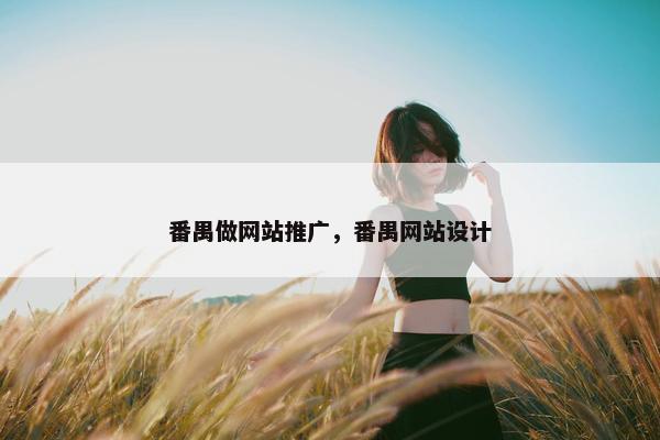 番禺做网站推广，番禺网站设计