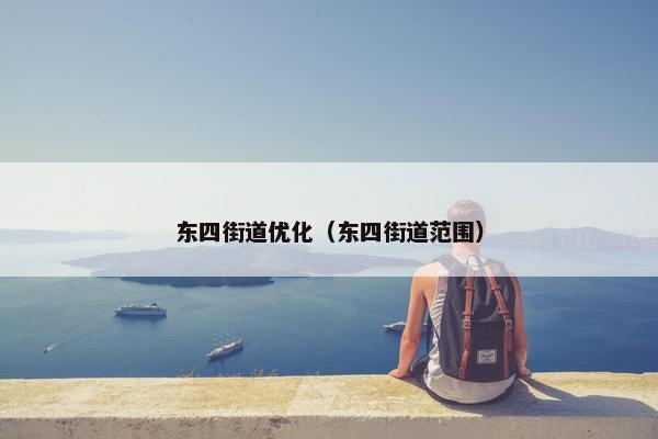东四街道优化（东四街道范围）