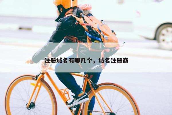 注册域名有哪几个，域名注册商