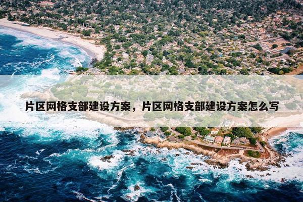 片区网格支部建设方案，片区网格支部建设方案怎么写