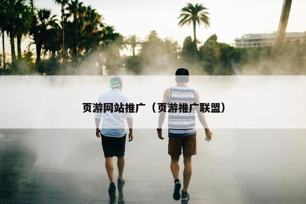 页游网站推广（页游推广联盟）