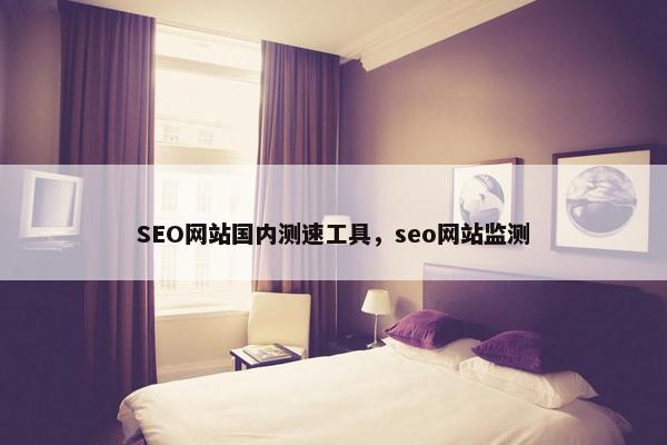 SEO网站国内测速工具，seo网站监测