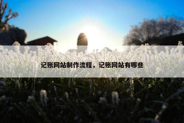 记账网站制作流程，记账网站有哪些