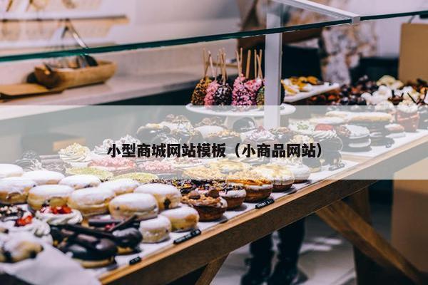 小型商城网站模板（小商品网站）