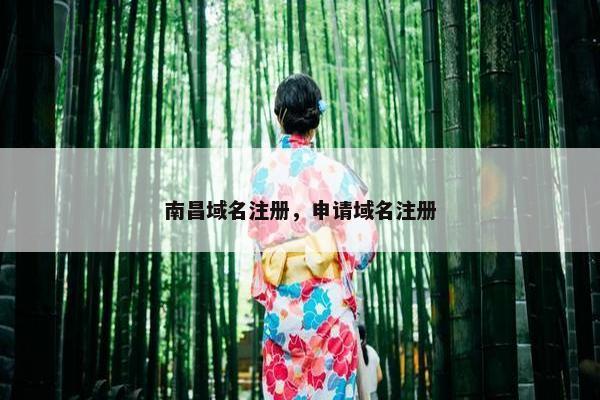 南昌域名注册，申请域名注册