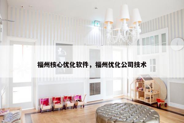 福州核心优化软件，福州优化公司技术