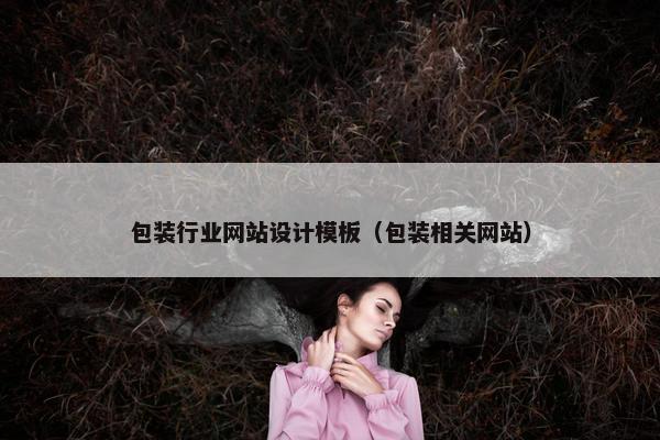 包装行业网站设计模板（包装相关网站）