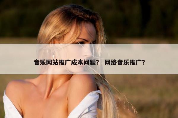 音乐网站推广成本问题？ 网络音乐推广？