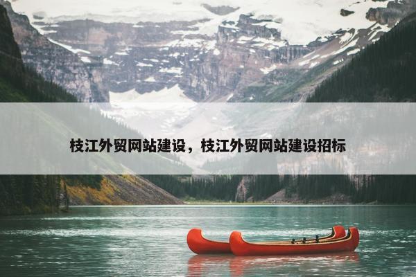枝江外贸网站建设，枝江外贸网站建设招标