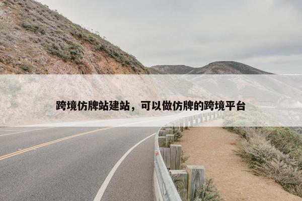 跨境仿牌站建站，可以做仿牌的跨境平台