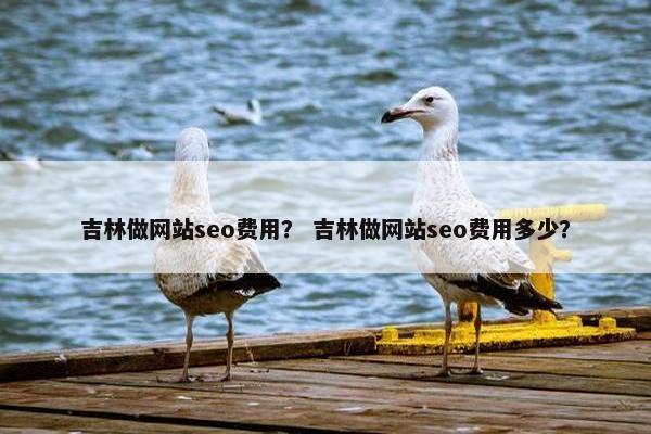 吉林做网站seo费用？ 吉林做网站seo费用多少？