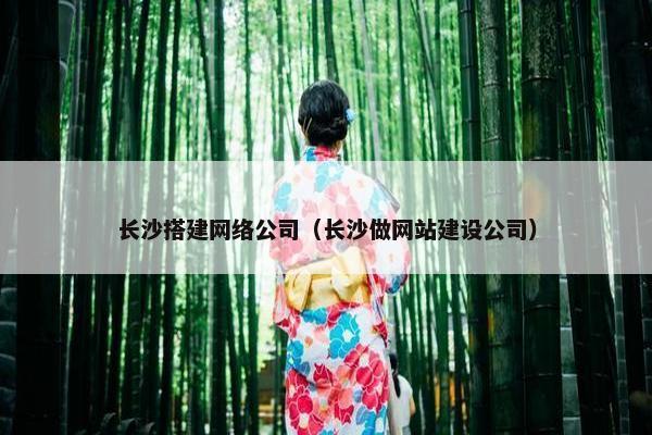长沙搭建网络公司（长沙做网站建设公司）