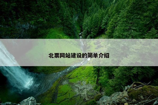 北票网站建设的简单介绍