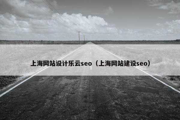上海网站设计乐云seo（上海网站建设seo）