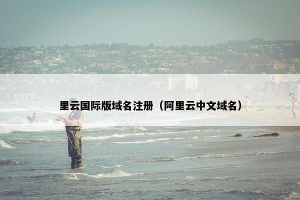 里云国际版域名注册（阿里云中文域名）