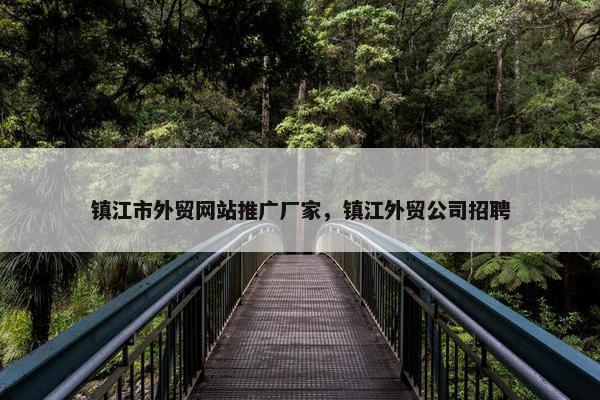镇江市外贸网站推广厂家，镇江外贸公司招聘
