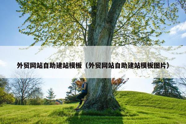 外贸网站自助建站模板（外贸网站自助建站模板图片）