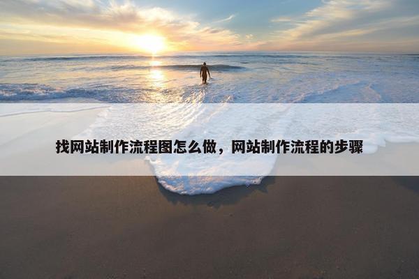 找网站制作流程图怎么做，网站制作流程的步骤