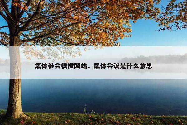 集体参会模板网站，集体会议是什么意思