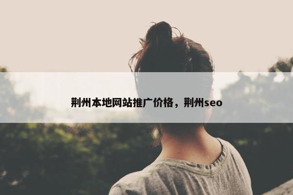 荆州本地网站推广价格，荆州seo