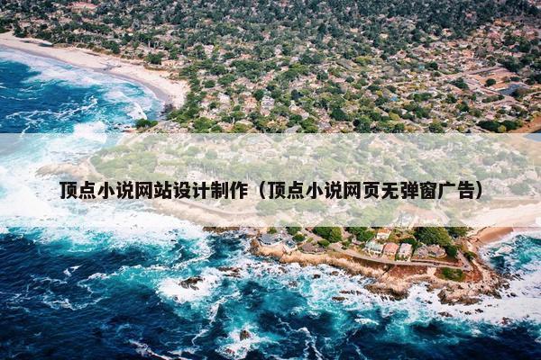 顶点小说网站设计制作（顶点小说网页无弹窗广告）