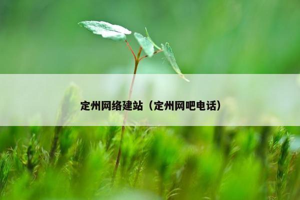 定州网络建站（定州网吧电话）