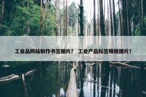工业品网站制作书签图片？ 工业产品标签模板图片？