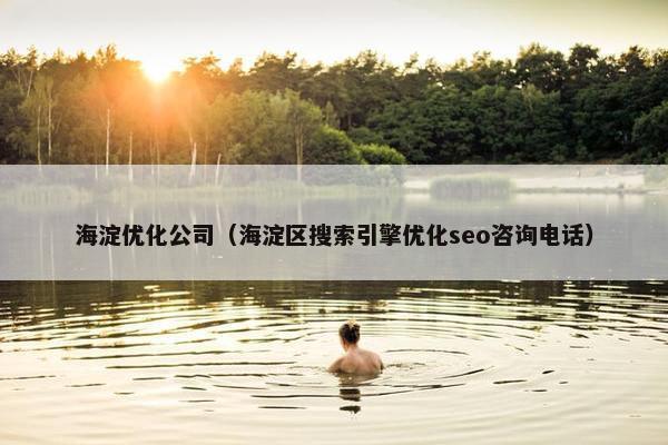 海淀优化公司（海淀区搜索引擎优化seo咨询电话）