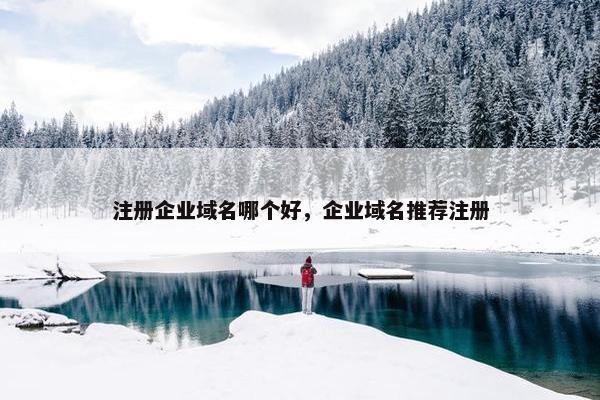 注册企业域名哪个好，企业域名推荐注册