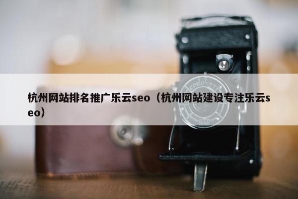 杭州网站排名推广乐云seo（杭州网站建设专注乐云seo）