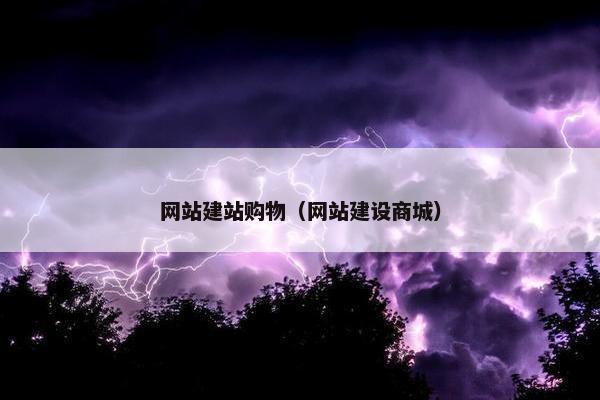 网站建站购物（网站建设商城）