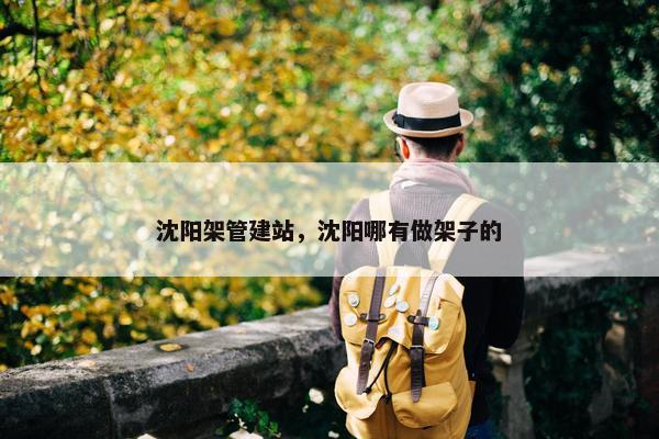 沈阳架管建站，沈阳哪有做架子的