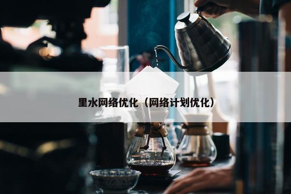 里水网络优化（网络计划优化）