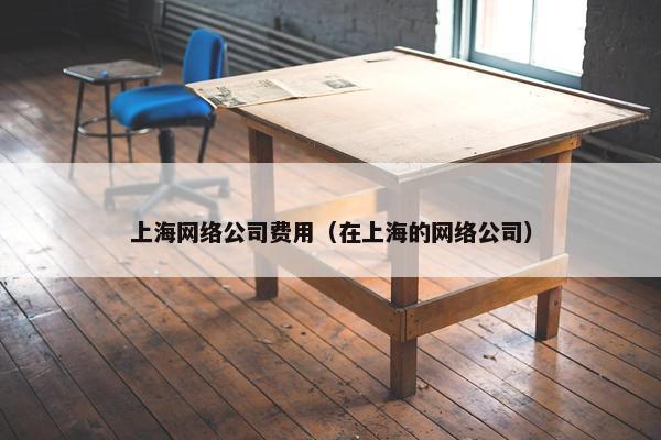 上海网络公司费用（在上海的网络公司）