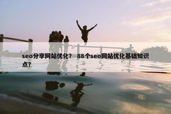 seo分享网站优化？ 88个seo网站优化基础知识点？