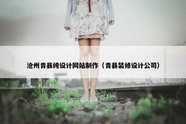 沧州青县纯设计网站制作（青县装修设计公司）