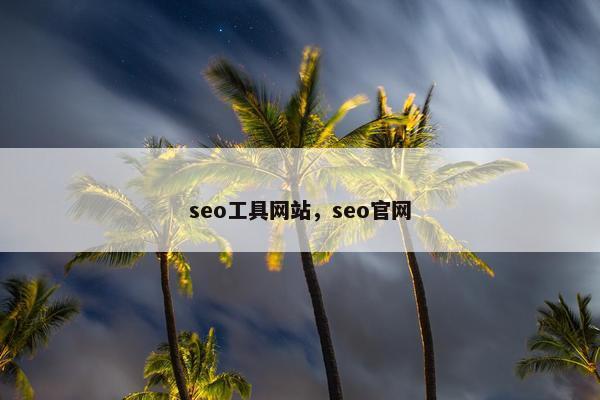 seo工具网站，seo官网