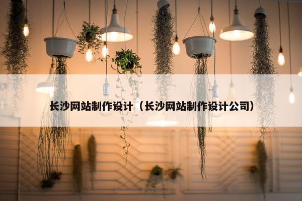 长沙网站制作设计（长沙网站制作设计公司）