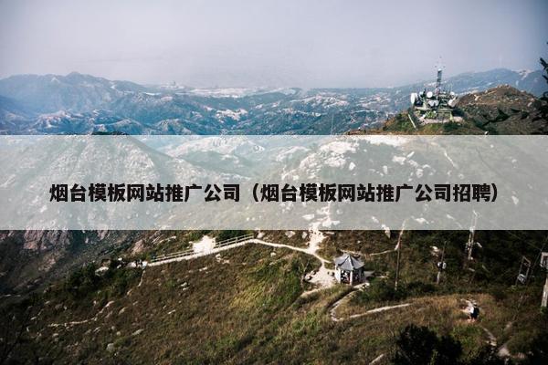 烟台模板网站推广公司（烟台模板网站推广公司招聘）