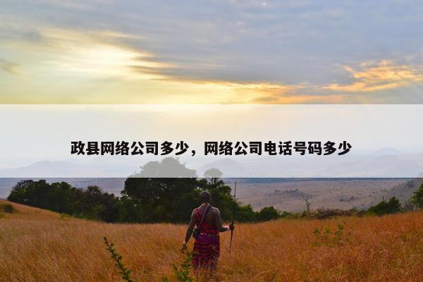 政县网络公司多少，网络公司电话号码多少