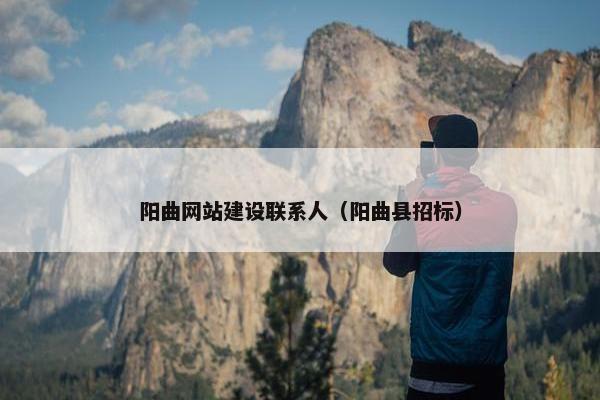 阳曲网站建设联系人（阳曲县招标）