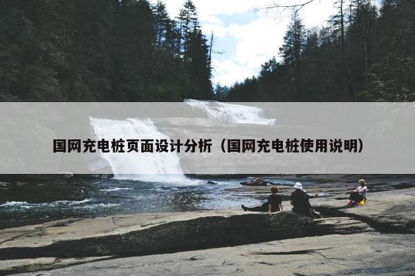 国网充电桩页面设计分析（国网充电桩使用说明）