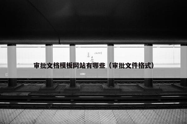 审批文档模板网站有哪些（审批文件格式）
