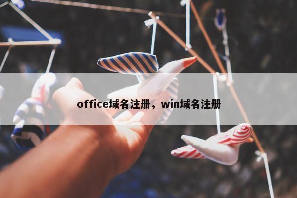office域名注册，win域名注册