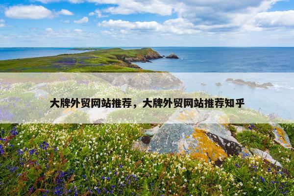 大牌外贸网站推荐，大牌外贸网站推荐知乎